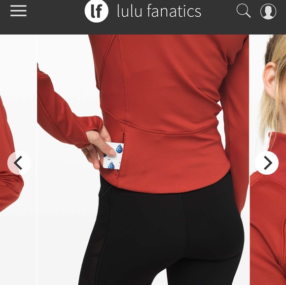 NWT Lululemon always alert 1/2 zip size 6 - Picture 12 of 12